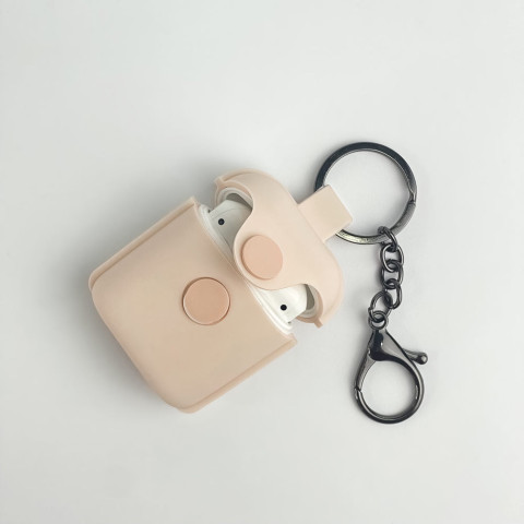 Чохол для AirPods 1/2 BAG Pink sand